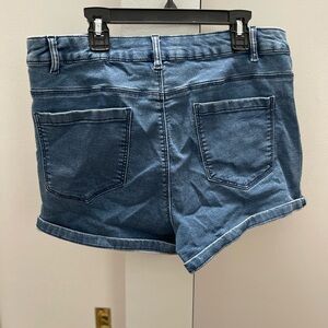 Denim Blue Women's Shorts